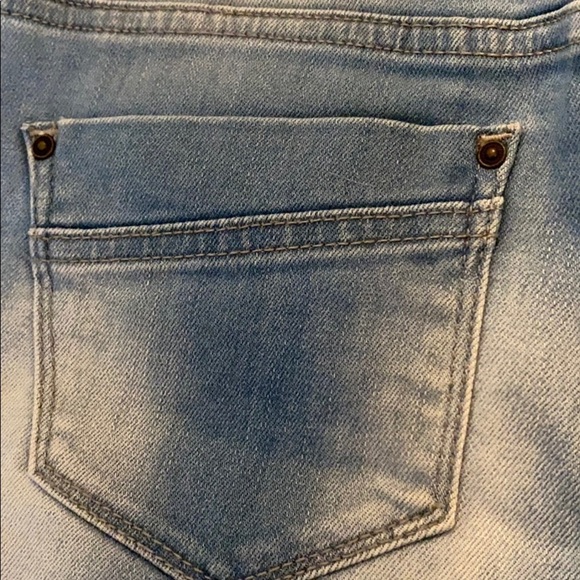Vero Moda Light Wash Straight Leg Blue Jeans 0 - Picture 10 of 13